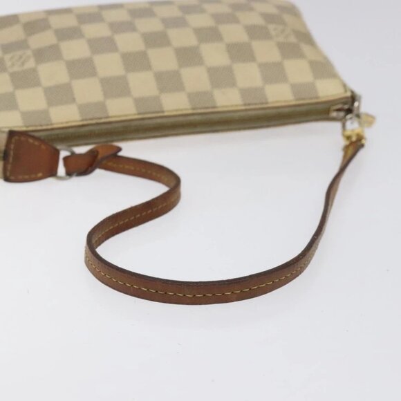 LOUIS VUITTON Damier Azur Pochette Accessoires Pouch - Picture 8 of 16